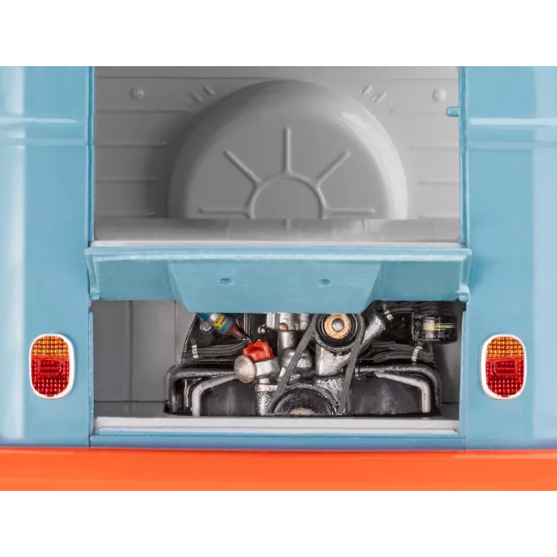 Plastikmudel VW T1 Panel Van – Gulf dekoor 1/24