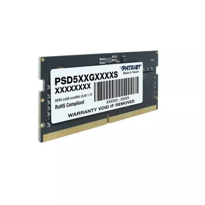 Lauaarvuti/serveri mälu PATRIOT DDR5 8 GB 5600 MT/s 288-kontaktiline UDIMM 1,1V On-Die ECC