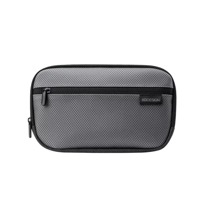 Tualett-tarvete kott XDDESIGN First-Class All-in-One Travel Organiser P706.3401, Must, Tõmblukuga suletav, Deluxe kott