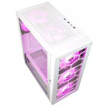 Kolink Observatory HF Glass ARGB Midi-Tower - valge