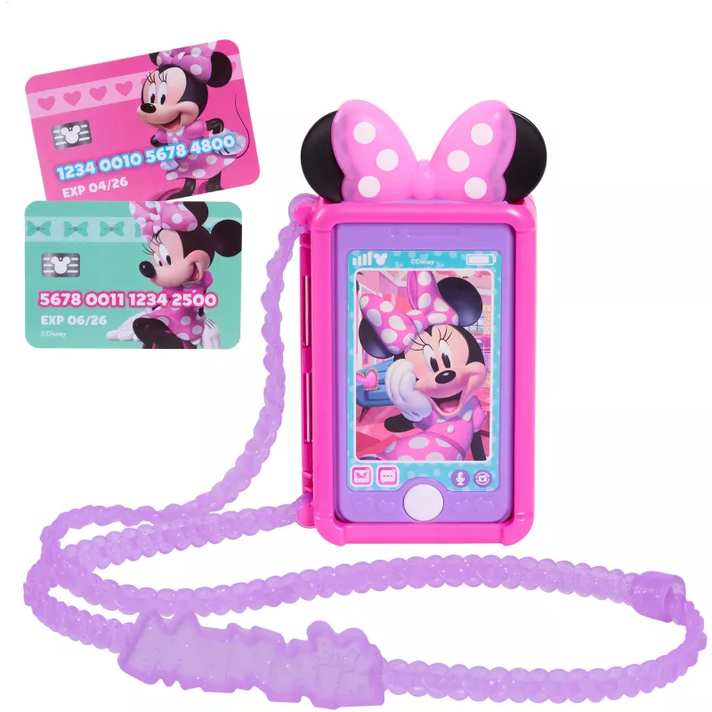 Disney Junior Minnie hiir Chat With Me mobiiltelefoni komplekt, rollimäng