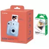 Fujifilm | Instax Mini 12 kaamera + Instax Mini läikiv (10 tk) | Pastellsinine | 800