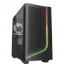 Arvutikorpus Sharkoon J1000 ARGB mATX — micro-ATX keskvormi korpus koos ARGB-valgustusega