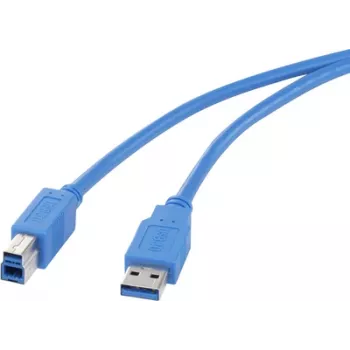 USB-kaabel Renkforce 1420166 — USB Type A (isane) USB Type B (isasele) 3.0, 50 cm
