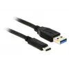 USB-kaabel DeLOCK 0.5m USB3.1-C/USB3.1-A