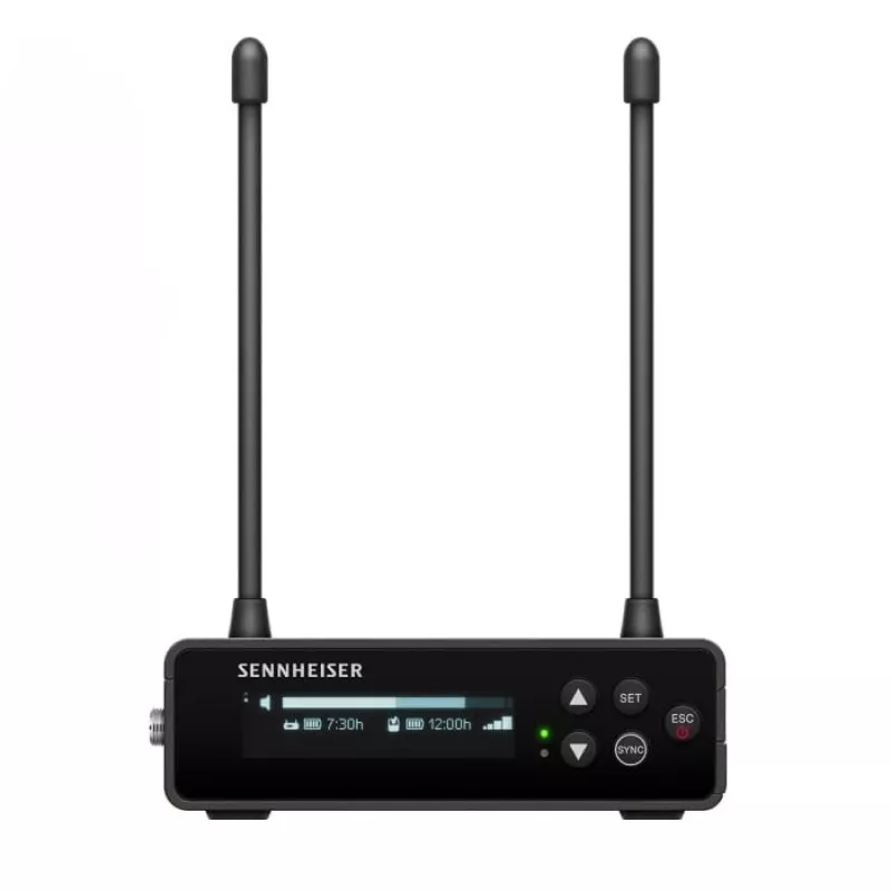 Sennheiser EW-DP ME 4 SET (R4-9) - kaamerakomplekt miniatuurse saatjaga, sisaldab ME 4 mikrofoni (suundmikrofon), 552-608 MHz