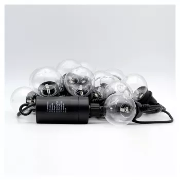 Valguskett RealPower 463614 LED 12 lampi soe valge 4,9 m patareitoide (AA)