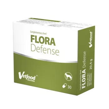 VetFood Flora Defense probiootikum koertele ja kassidele 30 kapslit