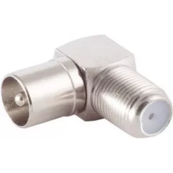 IEC nurgaadapter ShiverPeaks BS85209 — IEC C13 pistikupesa paremnurksele IEC C14 pistikule
