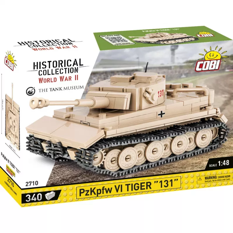 Cobi 1/48 Skaala PzKpfw VI Tiger 131 Mudelikomplekt