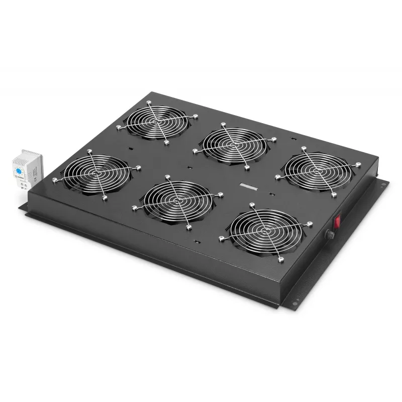 Digitus DN-19 FAN-6-SRV-B Toode Must