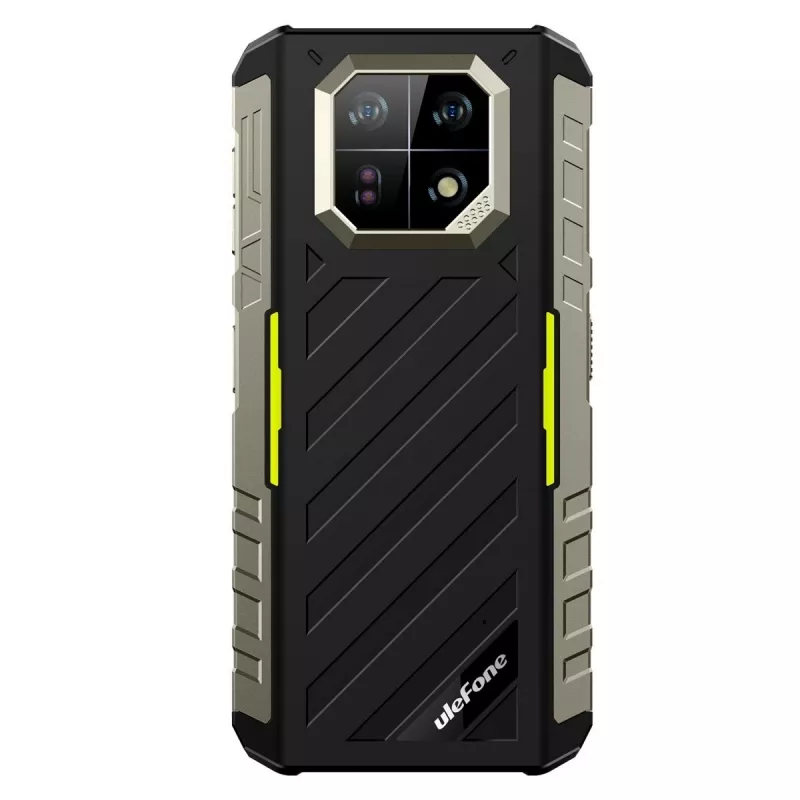 Töökindel nutitelefon UleFone Armor 22 4G, 9GB muutmälu, 128GB salvestusruum, IP69K, roheline