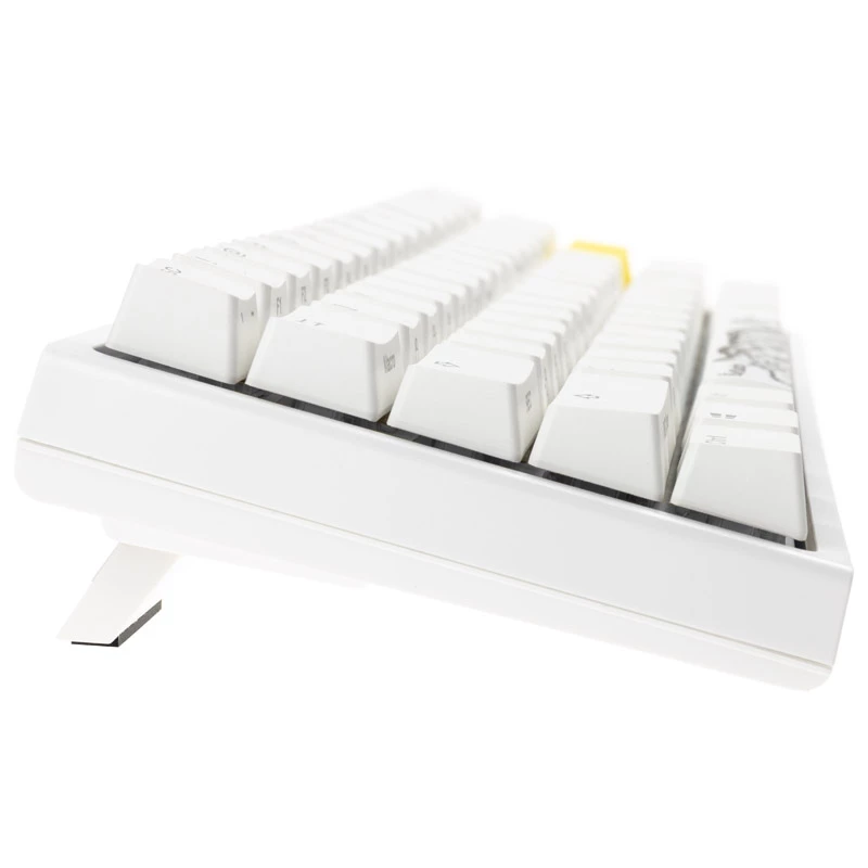 Ducky One 2 Pro Mini Valge Edition mänguklaviatuur, RGB LED - Gateron kollane (US) (DKON2061ST-GUSPDWWTY2)