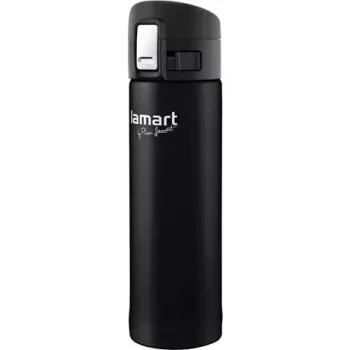 Termotops LAMART LT4045 400 ml roostevaba teras vaakumisoleeritud reisitops, Ø 6,4 cm