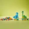 Ehituskomplekt LEGO DUPLO 10451 Dinosaurused ratastel 3-in-1 komplekt, 108 tk, vanus 3+, kõrgus 220 mm
