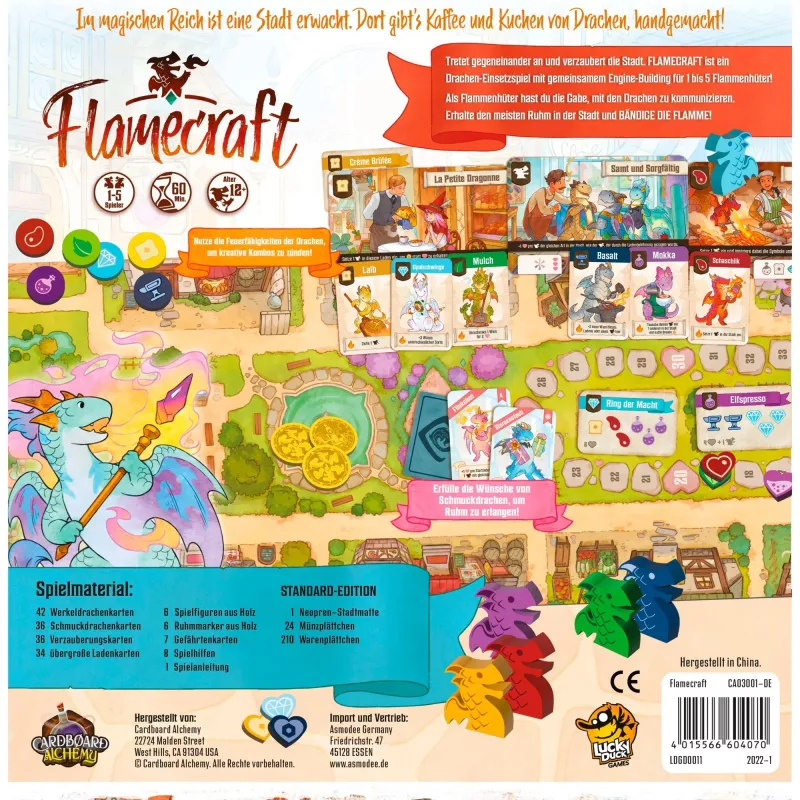 Flamecraft, lauamäng