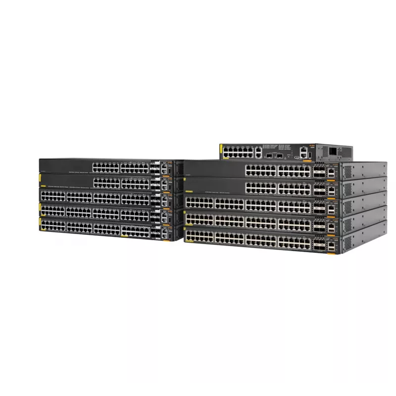 HPE - Aruba 6200F 12G Class4 PoE 2G/2SFP+ 139W Switch - Switch - L3 - hallatav - 12 x 10/100/1000 (PoE+) + 2 x 100/1000 (Uplink) + 2 x 1 Gigabit / 10 Gigabit SFP+ riiulipaigaldus