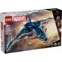 LEGO konstrueerimiskomplekt Quinjet 76325 — Marvel, 1131 osa, 5 minifiguuri, vanusele 12+, 280×450×300 mm