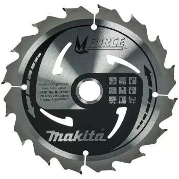 Makita M-Force - ketassaeleht - puidule - 165 mm - 16 hammast (B-31930)