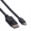 ROLINE 11445634 DisplayPort Mini DisplayPort 1m kaabel Must