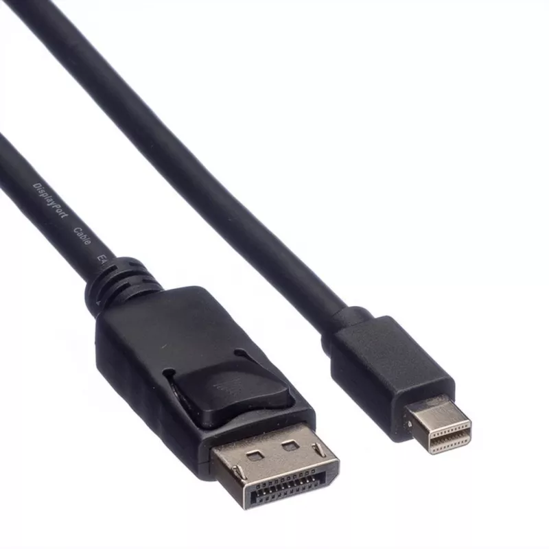 ROLINE 11445634 DisplayPort Mini DisplayPort 1m kaabel Must