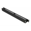 Kaablihalduspaneel Extralink kaabel MANAGER WITH METAL COVER Must Metall 48,3 cm
