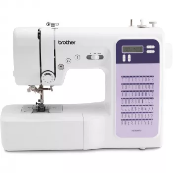 Õmblusmasin Brother FS70WTx — 70 pistemustrit, LCD-ekraan, 750 pistet/min, 5 mm pikkus, 7 mm laius