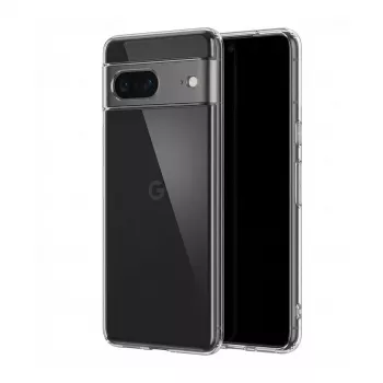 PEDEA Soft TPU Case for Google Pixel 8 transparent