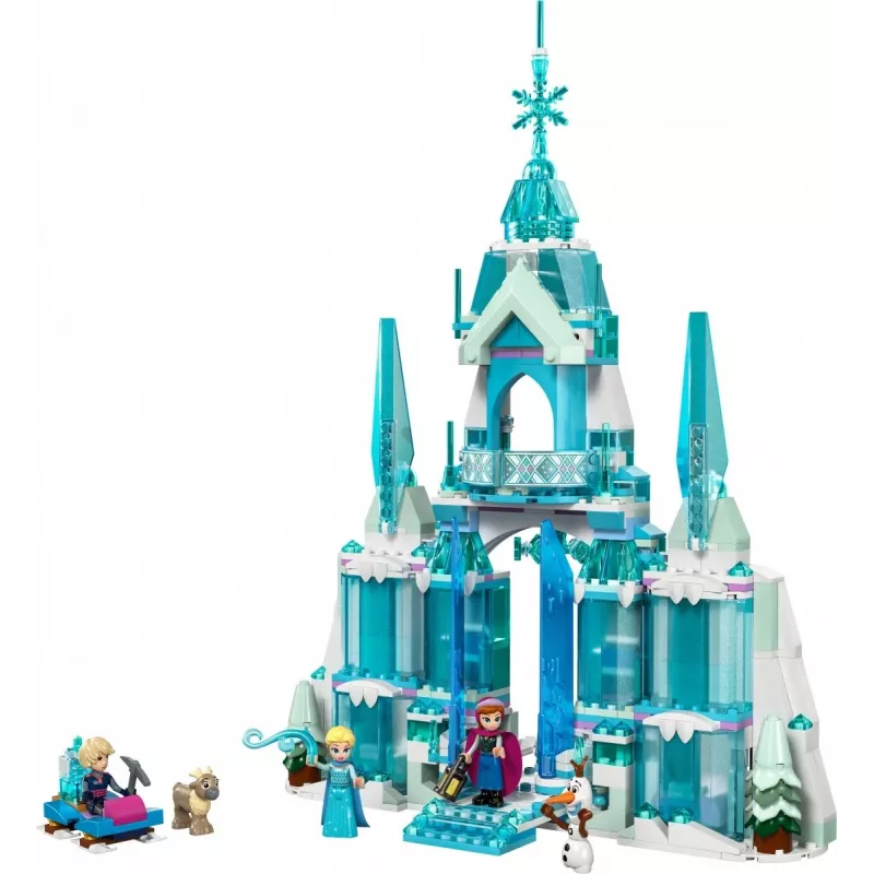 Ehitusmänguasi LEGO Disney Princess Elsa talvepalee 43244 – ehituskomplekt loovaks mänguks