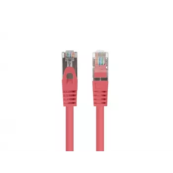 Patchcord võrgukaabel LANBERG PCF6-20CC-0100-R RJ45 Cat.6 1M punane
