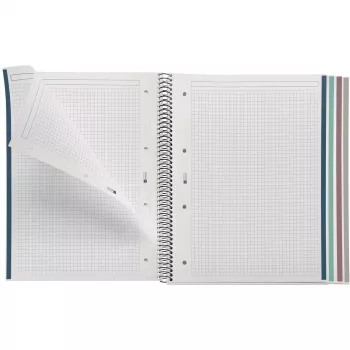Miquelrius Notepad Polyproylen Rec. A4 80 Sheets Must (Freight Delivery)