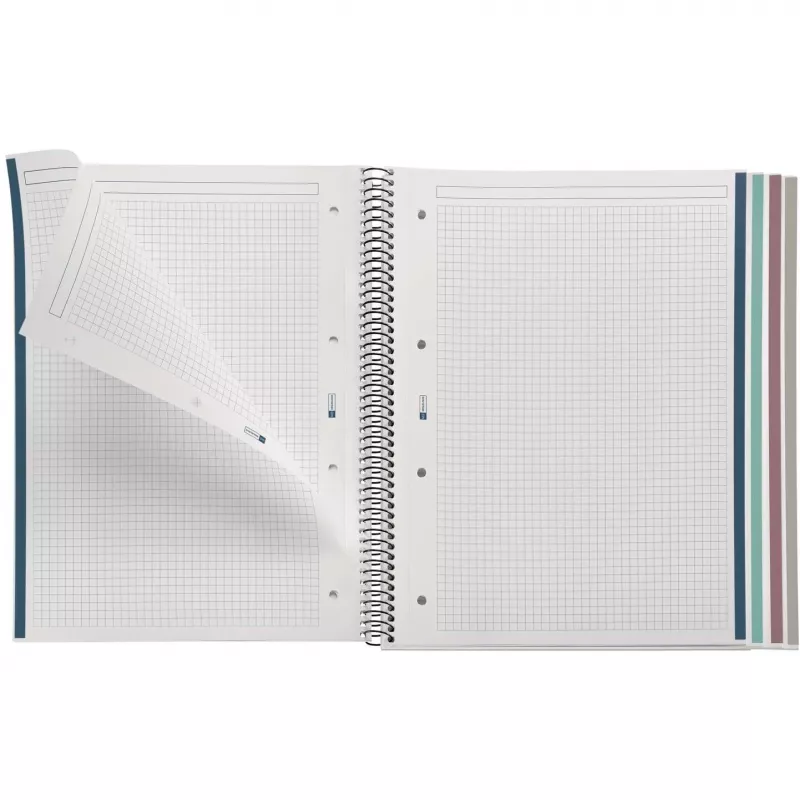 Miquelrius Notepad Polyproylen Rec. A4 80 Sheets Must (Freight Delivery)