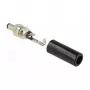 DeLOCK 89915 Traatühendusega pistik Alalisvool Must Nikkel 1.06 cm Välisläbimõõt