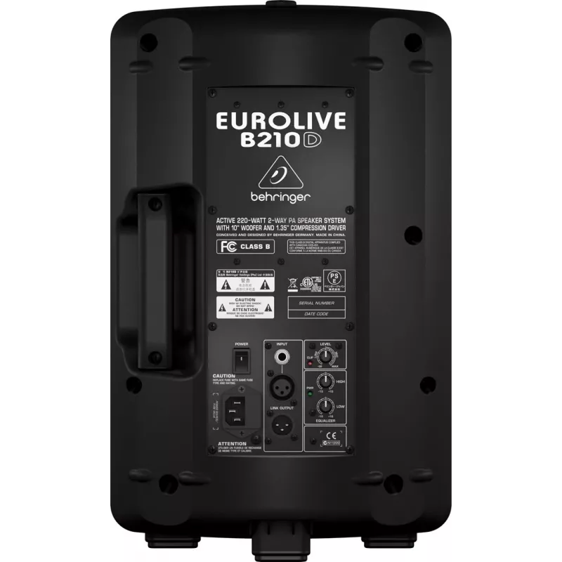 2-suunaline kõlar Behringer Eurolive B210D 135 W