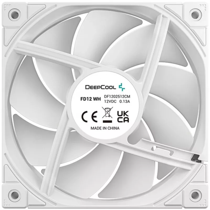 Deepcool R-FD12-WHNPN1-G valge
