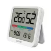 Siseõhu temperatuuri ja niiskuse andur SAVIO CT-01/W, LCD-ekraan, -10–55 °C, 10–99 % RH, aku CR2032