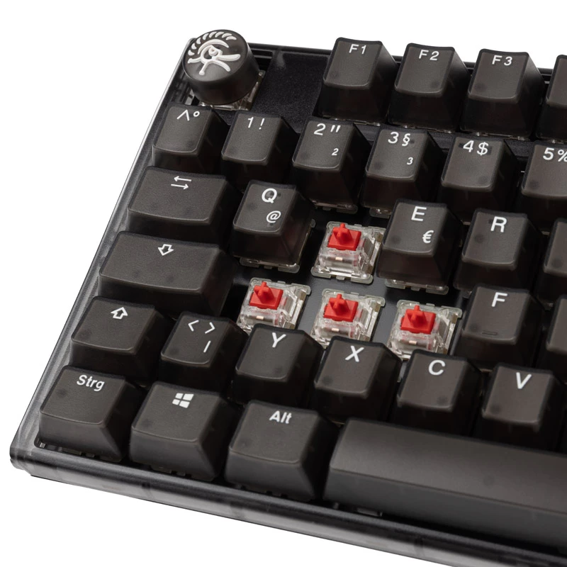 Ducky One 3 klaviatuur mängimiseks USB must