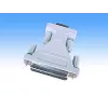 Pistikühenduse adapter Microconnect ADA925F DB9 DB25-le valge