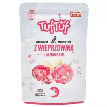 TUF TUF sealiha ja kartulitega - märg koeratoit - 300g
