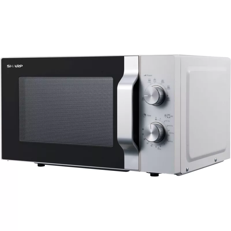 Sharp R204WA mikrolaineahi hõbedane, valge Solo mikrolaineahi töölauale 20 L 800 W