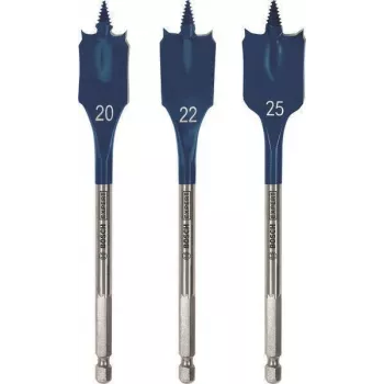 Puuriterade komplekt Bosch EXPERT Self Cut Speed 3-osaline — läbimõõdud 20/22/25 mm, mudel 2608902107