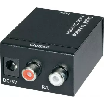 AV-muundur SpeaKa Professional 989149 — Toslink (optiline) RCA digitaalse heliadapterisse