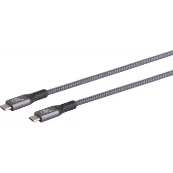 USB-kaabel S/CONN 13-68020 USB4 Gen 3x2 1 m USB C Hall
