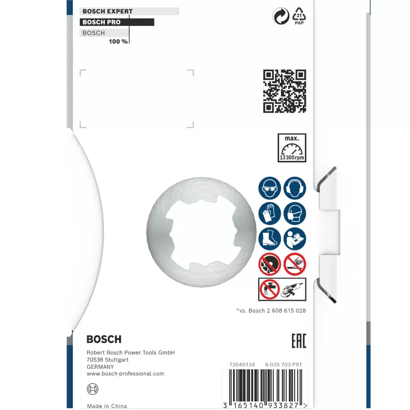Bosch 2 608 615 165 nurklihvija tarvik lõikeketas