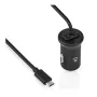 Nedis Auto-Charger 12 W 1x 2.4 A - väljundite arv: 1, Micro USB (püsiv) kaabel, ühepinge väljund