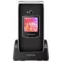 Mobiiltelefon MYPHONE RUMBA 2 — 2,4-tolline TFT, 32 MB muutmälu, 32 MB salvestusruumi, üks SIM-kaart, 0,3 MP kaamera, 800 mAh