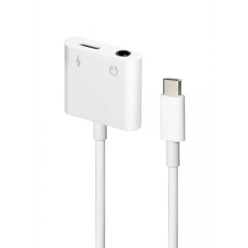 Kaabli adapter Gembird A-CM-3.5FP-01 — CDLA USB USB-C 4-kontaktilisele 3,5 mm pesale