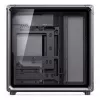 PC korpus Jonsbo X400, Midi-Tower ATX, karastatud klaasist külgpaneel, hall