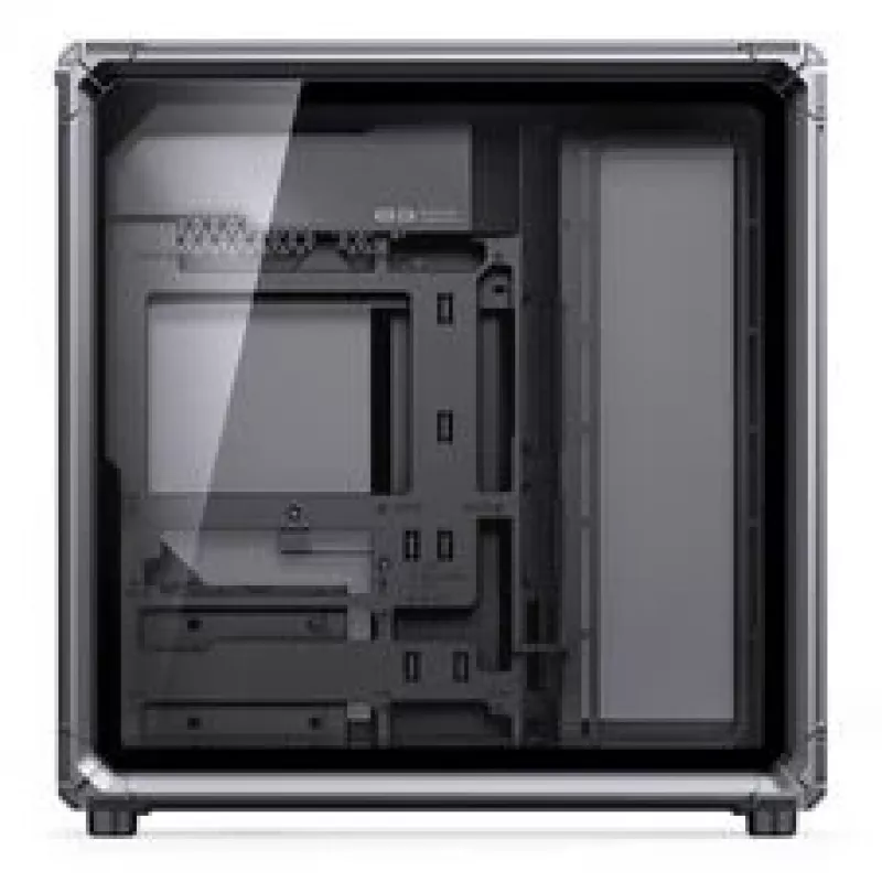 PC korpus Jonsbo X400, Midi-Tower ATX, karastatud klaasist külgpaneel, hall