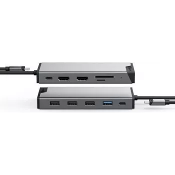 ALOGIC DV3 Wired USB 3.2 Gen 1 (3.1 Gen 1) USB-C Hõbedane (DUCDDV3)